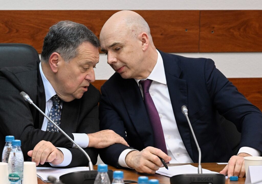 Андрей Макаров и министр финансов РФ Антон Силуанов
