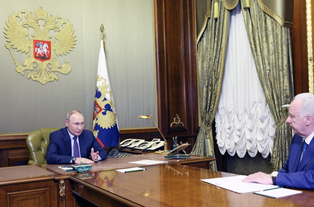 Владимир Путин и Александр Бастрыкин